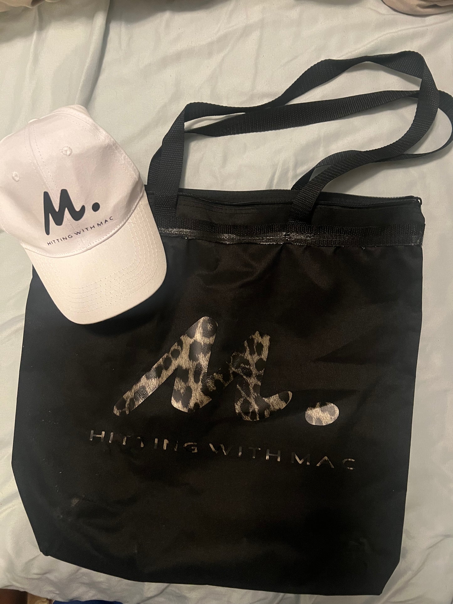 Hitting with Mac Tote